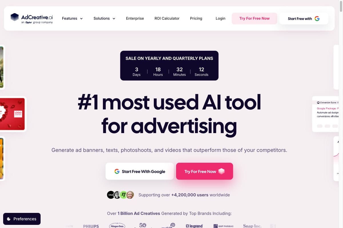 AdCreative.ai vs AdMakeAI comparison