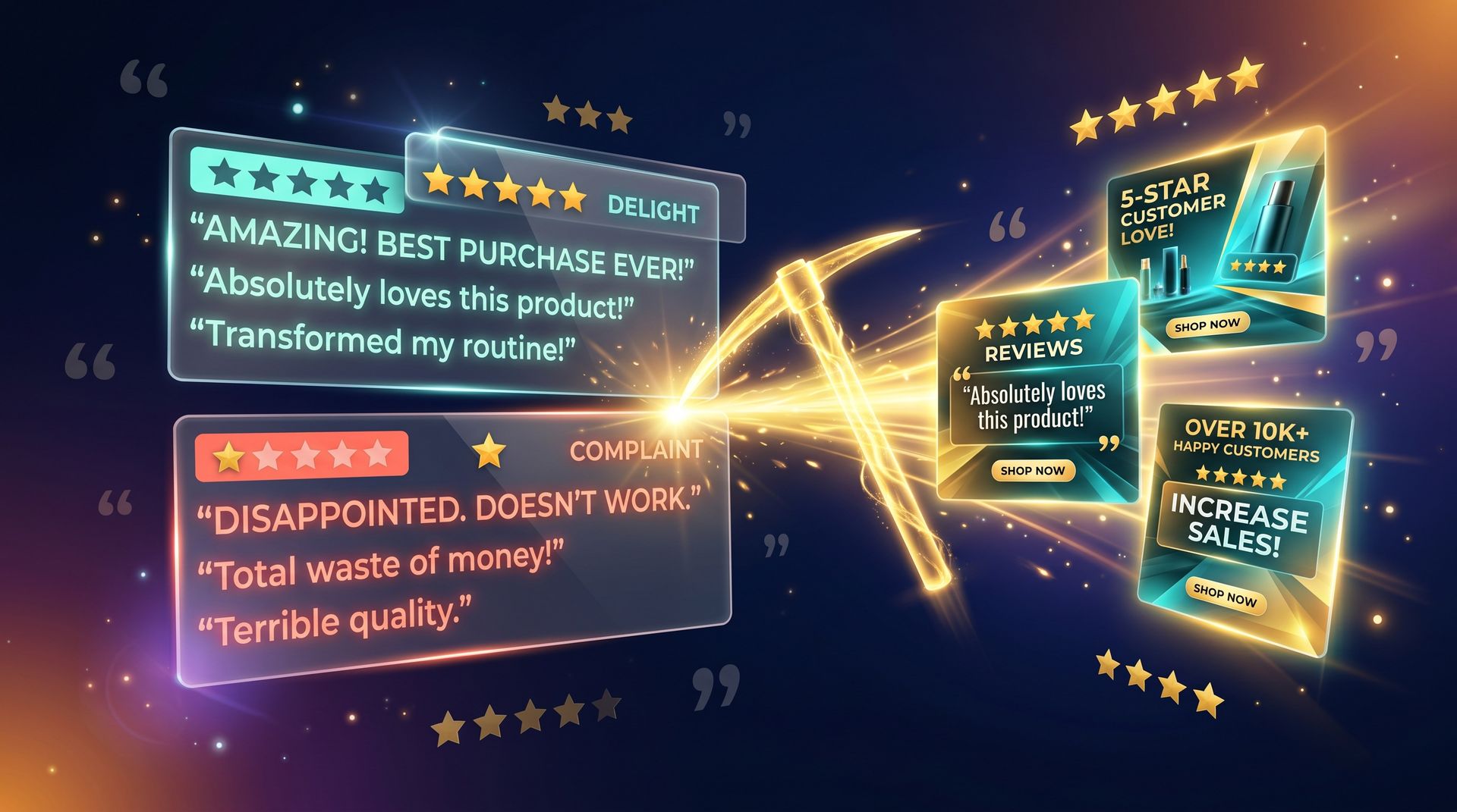 Your Next Winning Ad Is Already Written (By Your Customers): The Amazon Review Mining Method