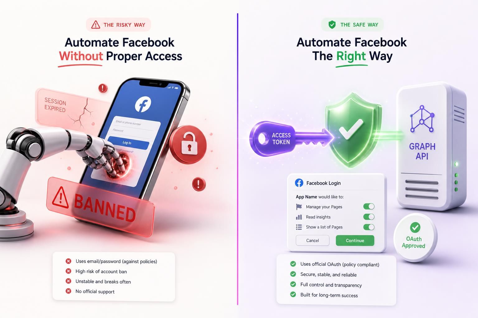 Why Automating Facebook Ads Gets You Banned (And the Safe Way to Do It in 2026)