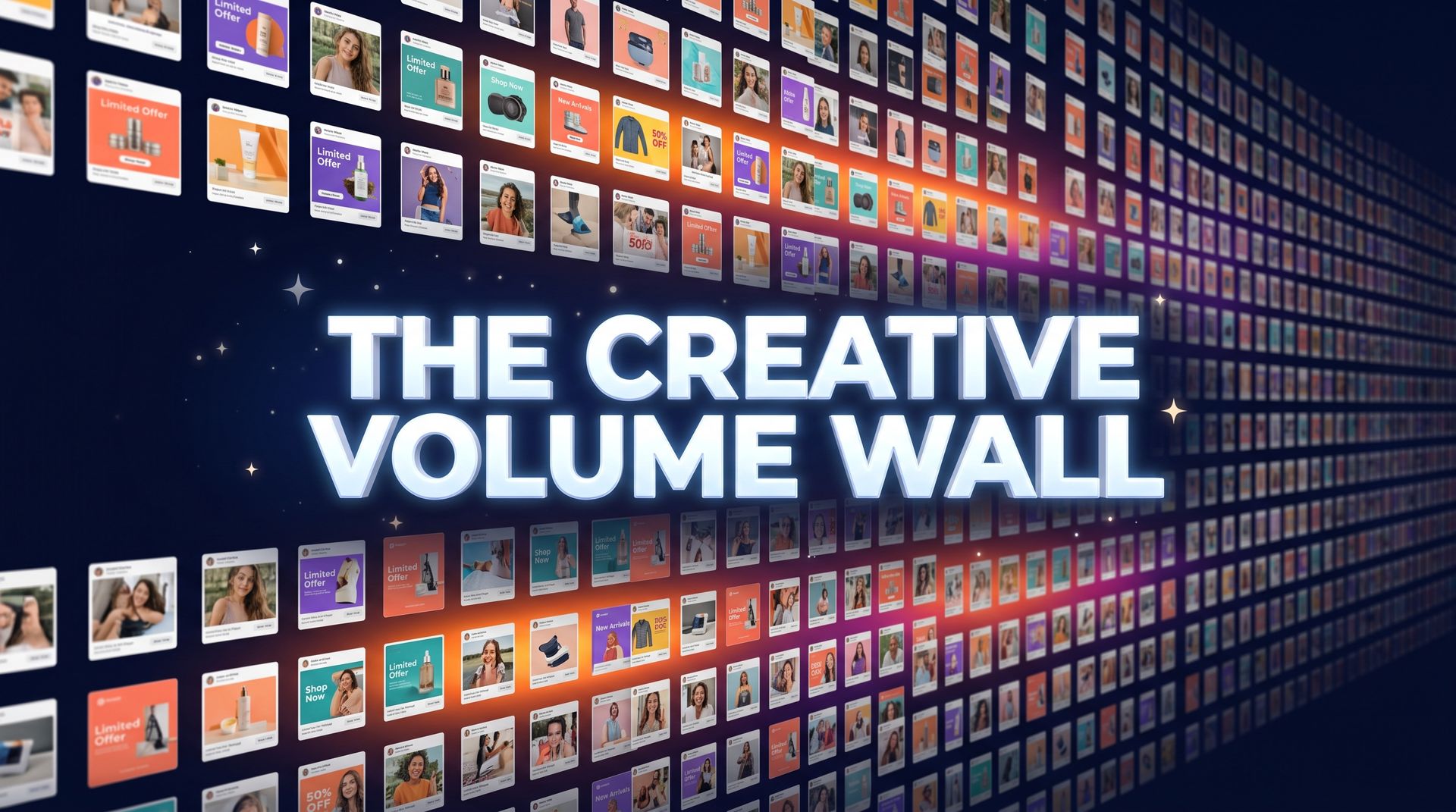 The Creative Volume Wall: Why Loop Runs 500 Meta Ads At Once (And Your 10/Month Is Killing You)