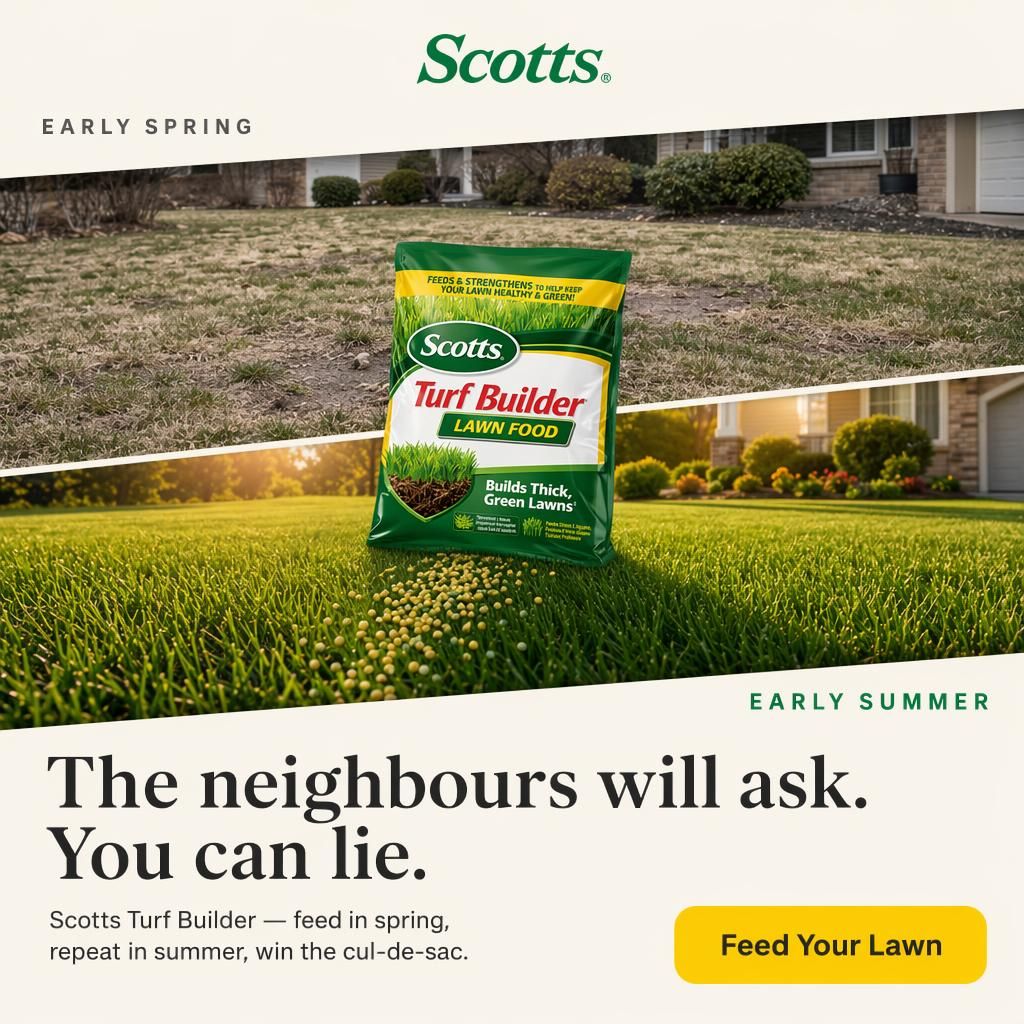 Scotts Turf Builder after