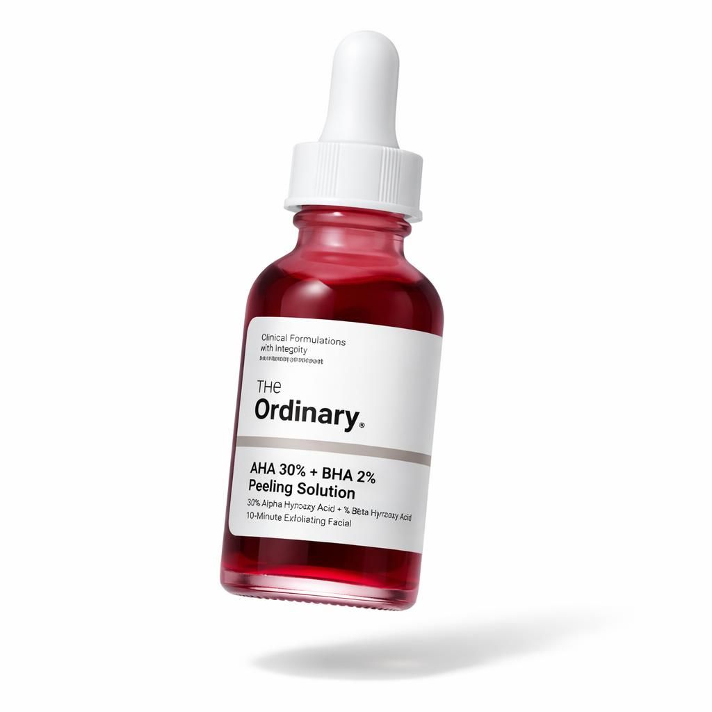 The Ordinary AHA 30% + BHA 2% Peeling Solution before