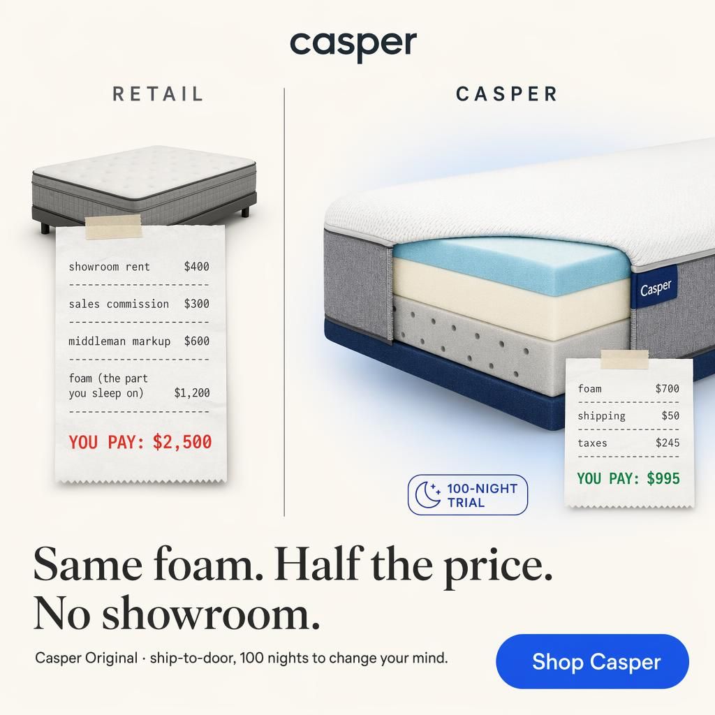 Casper Mattress after