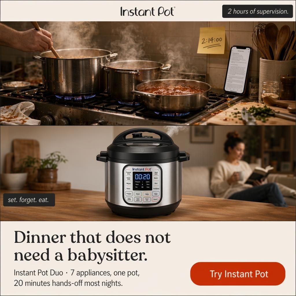 Instant Pot Duo after