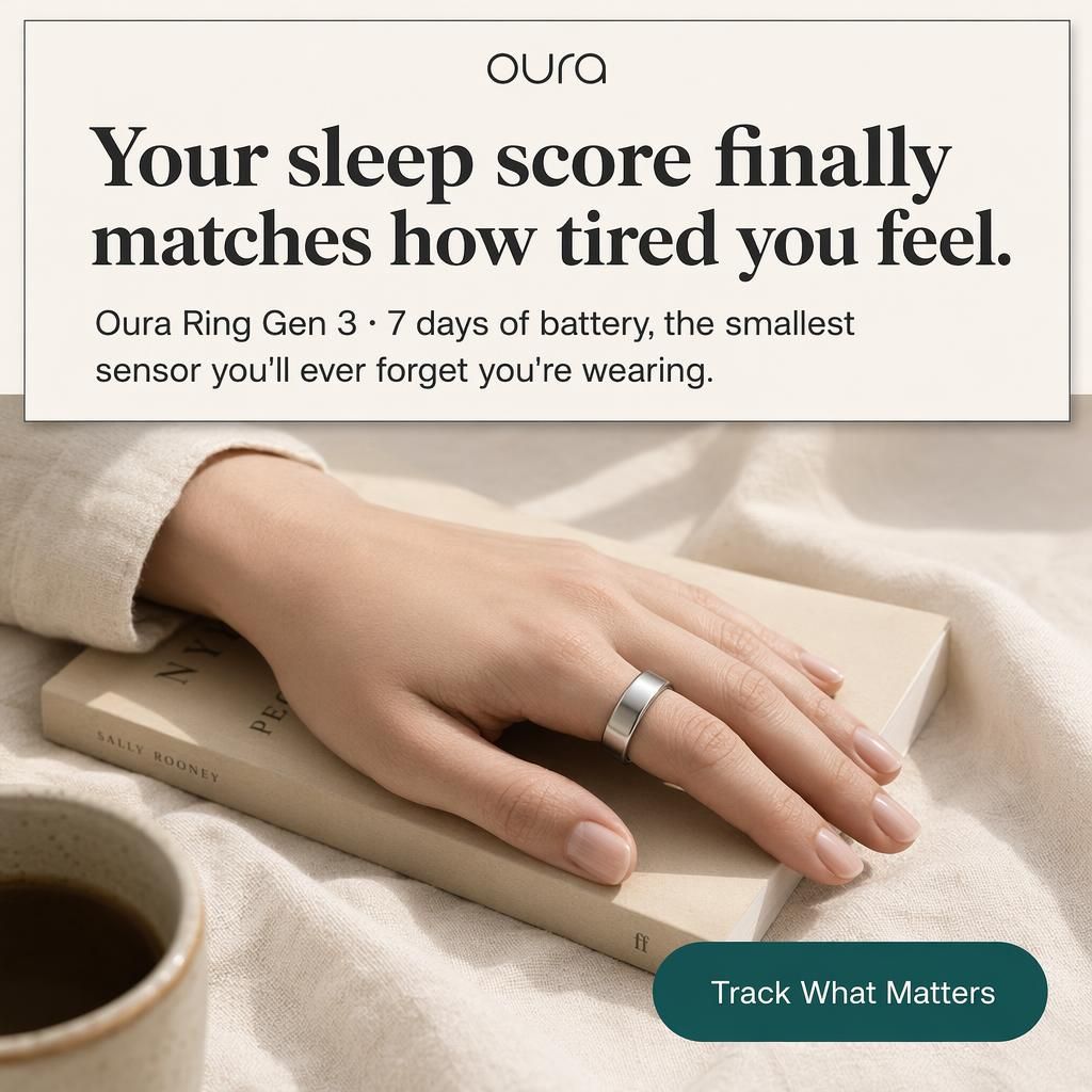 Oura Ring Gen 3 after
