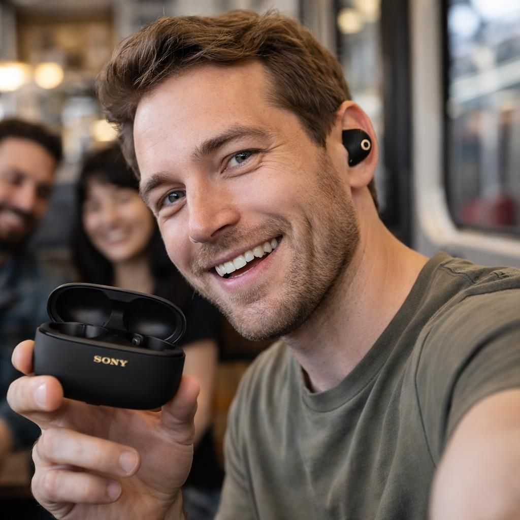 Sony WF-1000XM5 Earbuds after