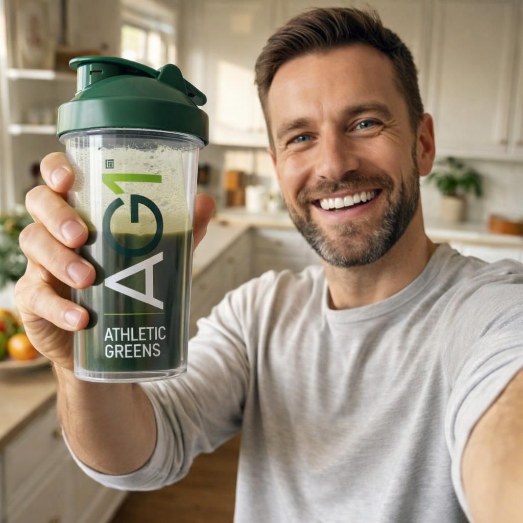 AG1 Athletic Greens after