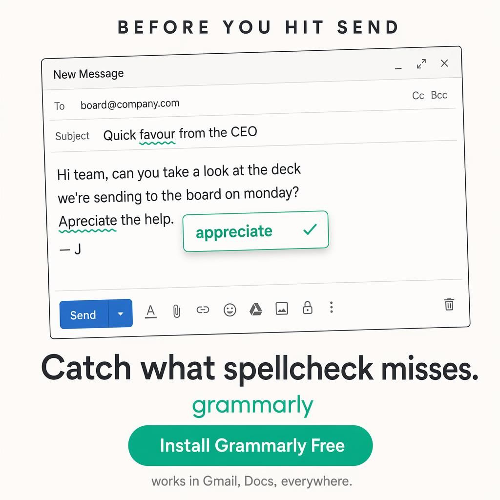 Grammarly after