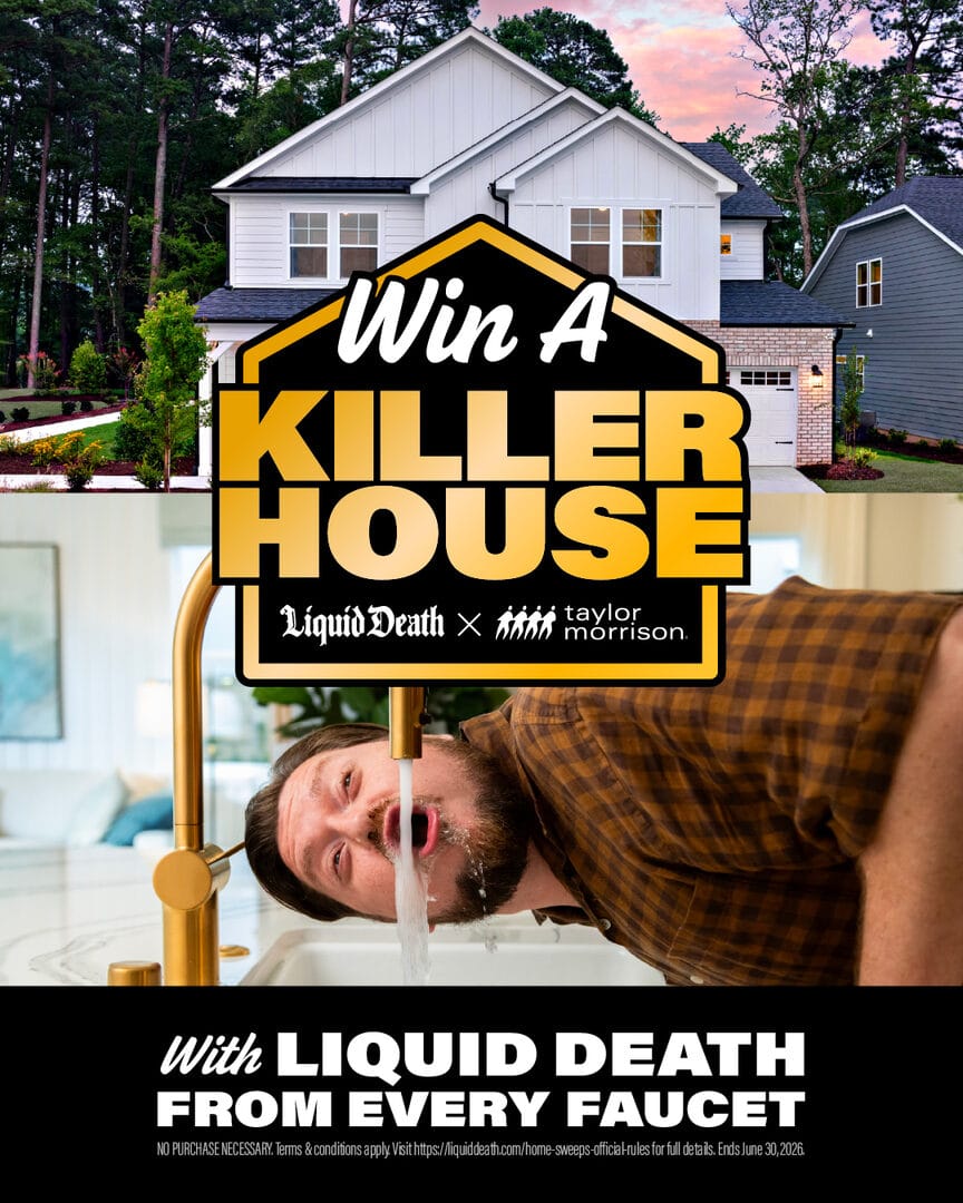 Liquid Death ad creative