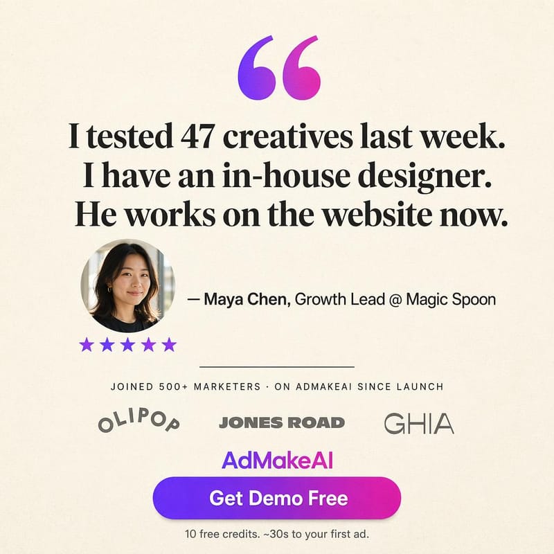Generated ad example