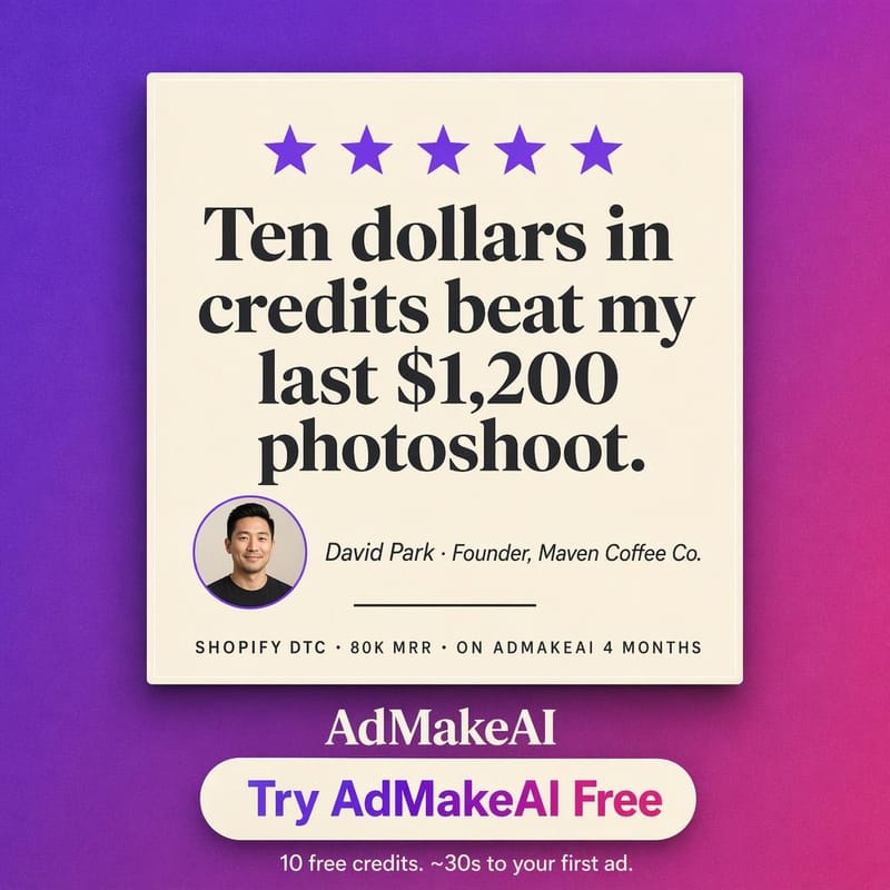 Generated ad example