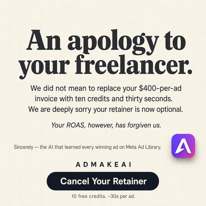 Generated ad example