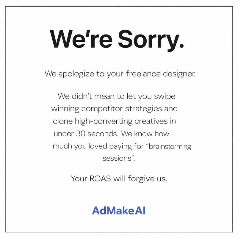 Generated ad example